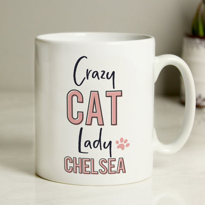 Personalised Crazy Cat Lady Mug - image 2