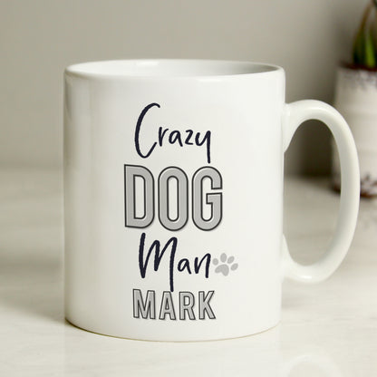 Personalised Crazy Dog Man Mug - image 4