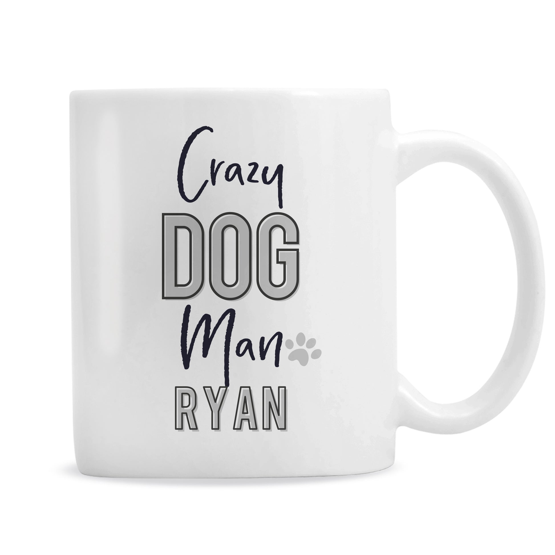 Personalised Crazy Dog Man Mug - image 5