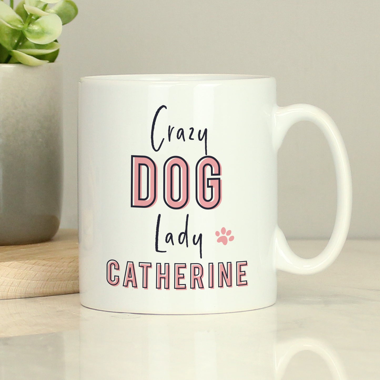 Personalised Crazy Dog Lady Mug from Heartfelt Gifts
