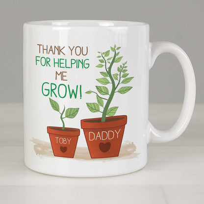 Personalised Helping Me Grow Mug from Heartfelt Gifts