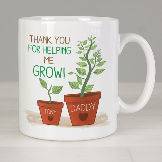 Personalised Helping Me Grow Mug from Heartfelt Gifts