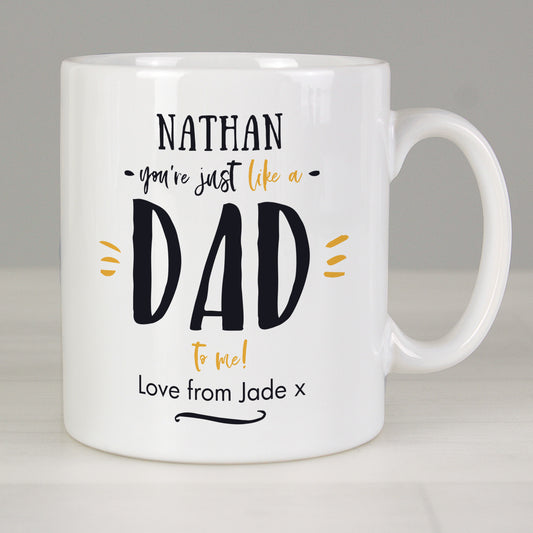 Personalised Just Like A Dad Mug from Heartfelt Gifts