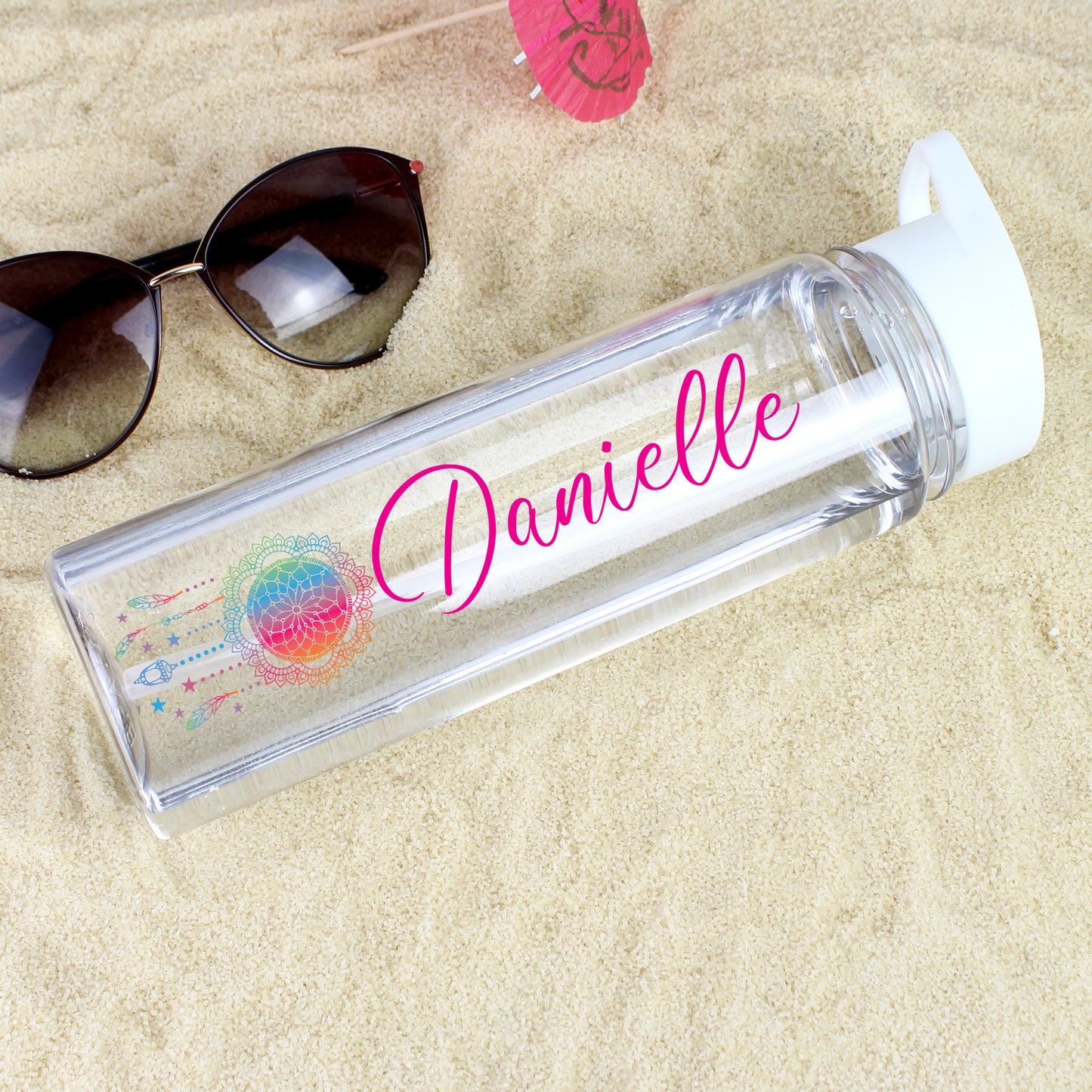 Personalised Dream Catcher Name Only Water Bottle from Heartfelt Gifts
