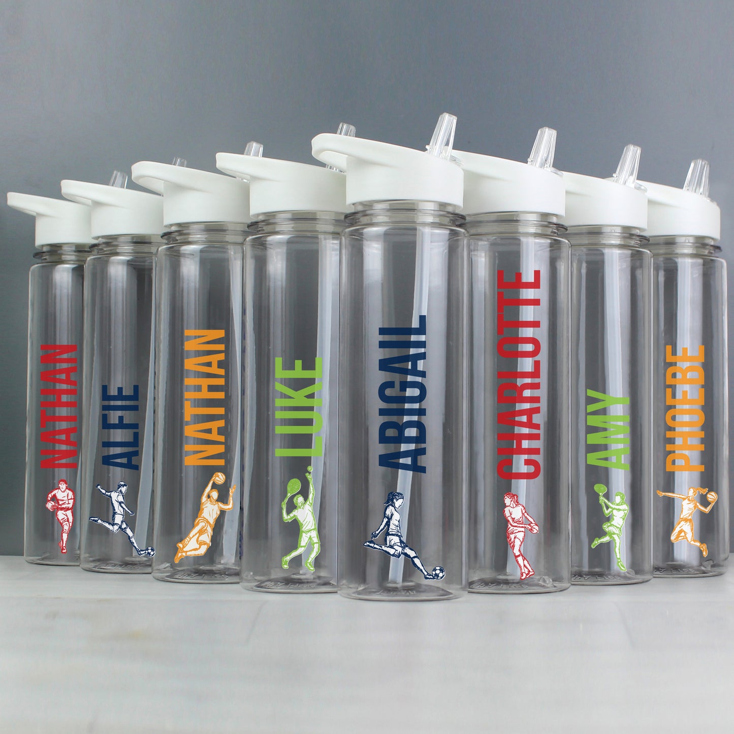 Personalised Sports Name Only Water Bottle from Heartfelt Gifts