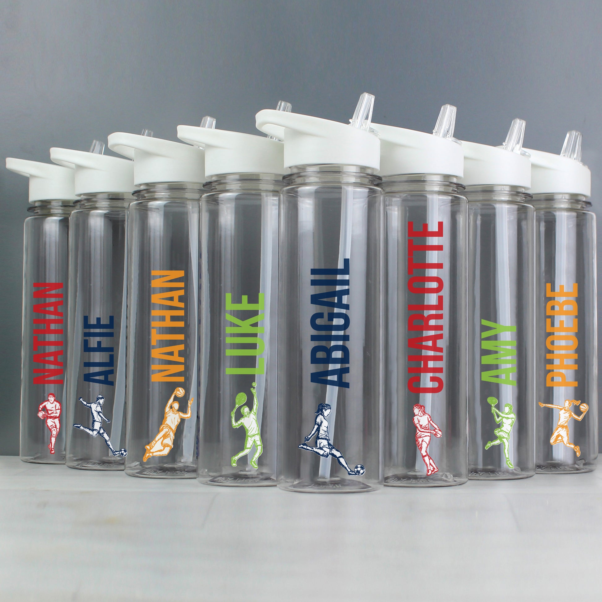 Personalised Sports Name Only Water Bottle from Heartfelt Gifts