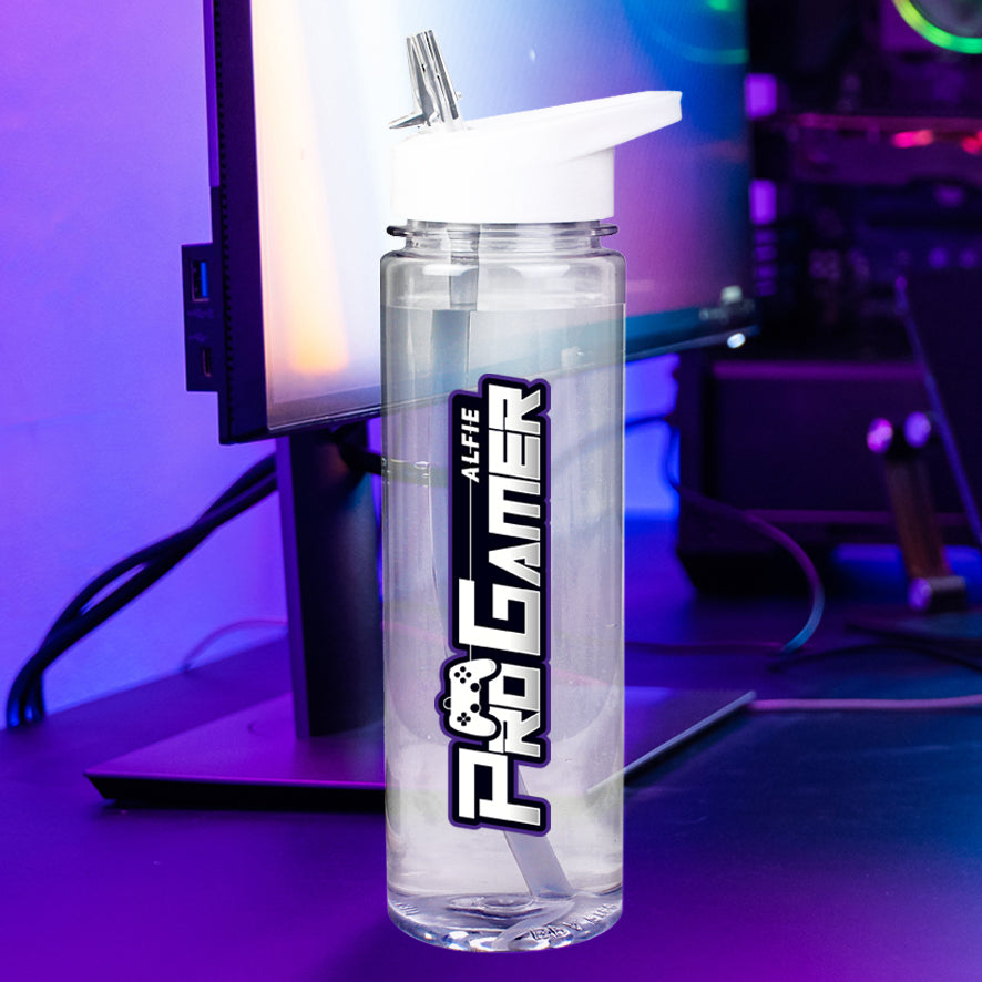 Personalised Pro Gamer Water Bottle from Heartfelt Gifts