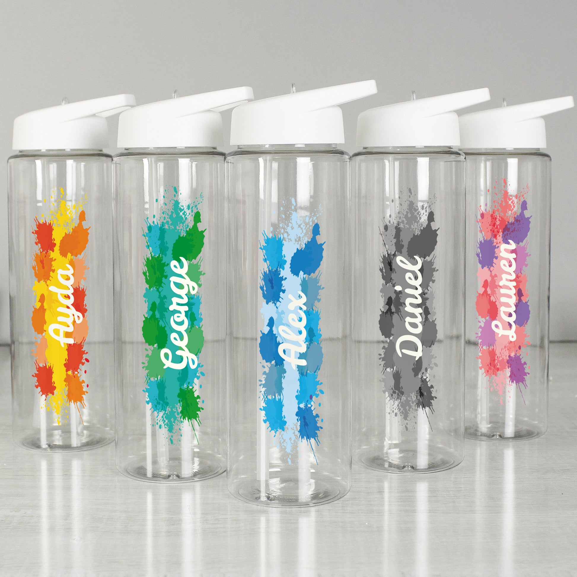 Personalised Splash Name Only Water Bottle - image 12
