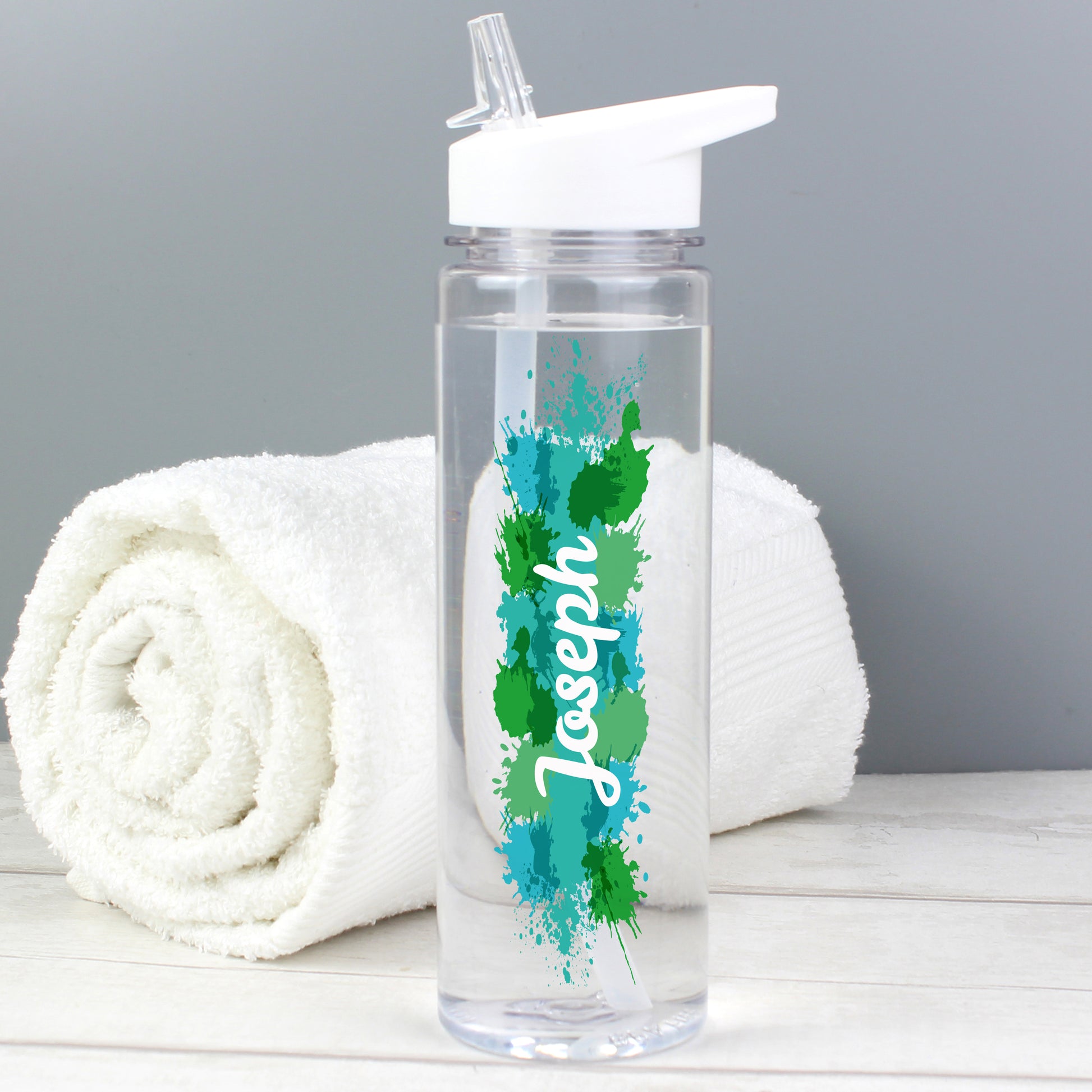 Personalised Splash Name Only Water Bottle - image 4