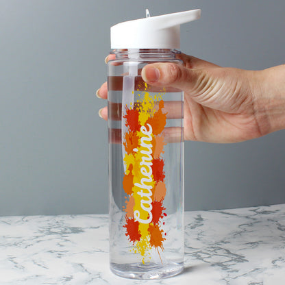 Personalised Splash Name Only Water Bottle - image 7