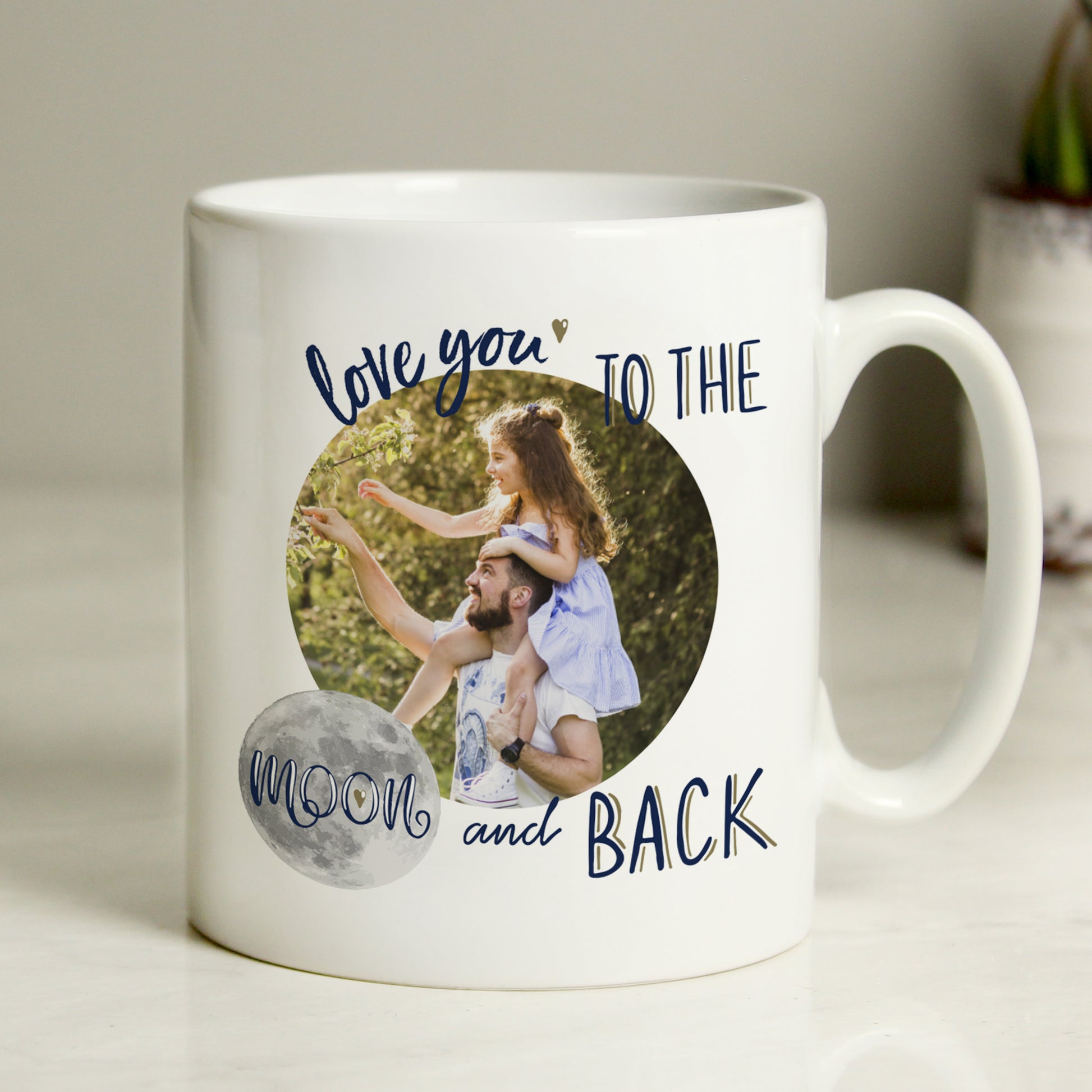 Personalised To The Moon & Back Photo Upload Mug from Heartfelt Gifts