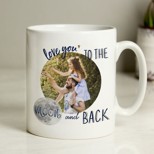 Personalised To The Moon & Back Photo Upload Mug from Heartfelt Gifts