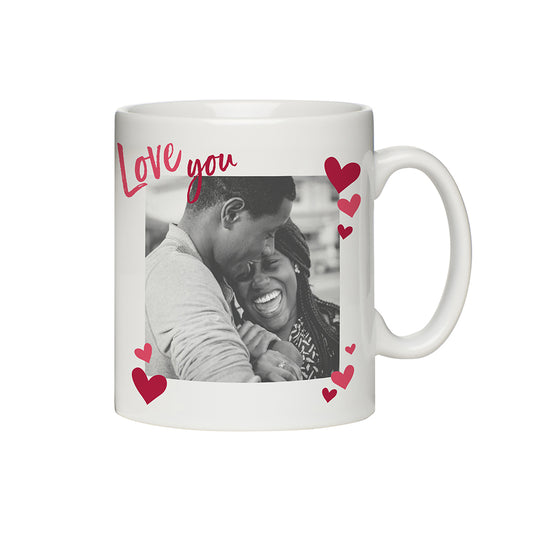 Personalised Love You Photo Upload Mug - image 3