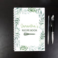 Personalised Botanical A5 Recipe Book Journal from Heartfelt Gifts