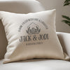 Personalised Little New Home Cushion