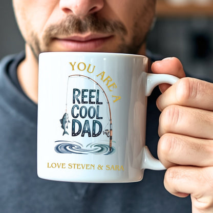 Personalised Reel Cool Dad Mug Gift | Dad Father's Day Gift