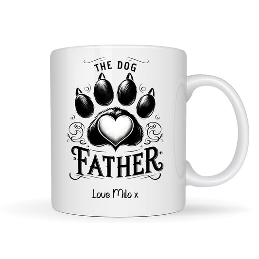 Dog Father mug design for a dog owner
