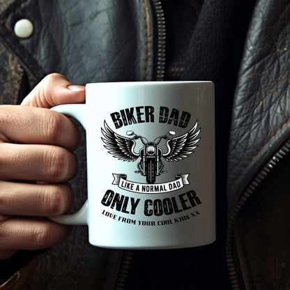 Biker Dad Mug Gift | Dad Father's Day Gift