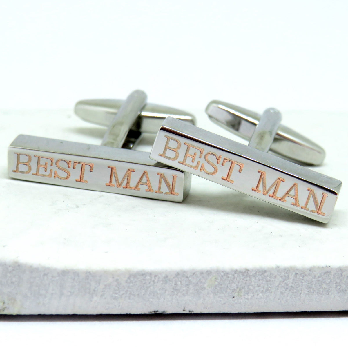 Personalised Clarendon Bar Cufflinks