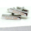 Personalised Deco Bar Cufflinks