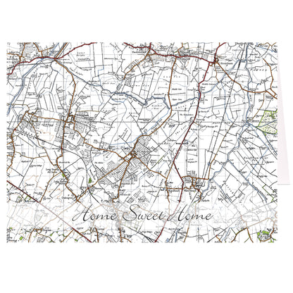 Personalised 1945 - 1948 New Popular Map Card - image 3