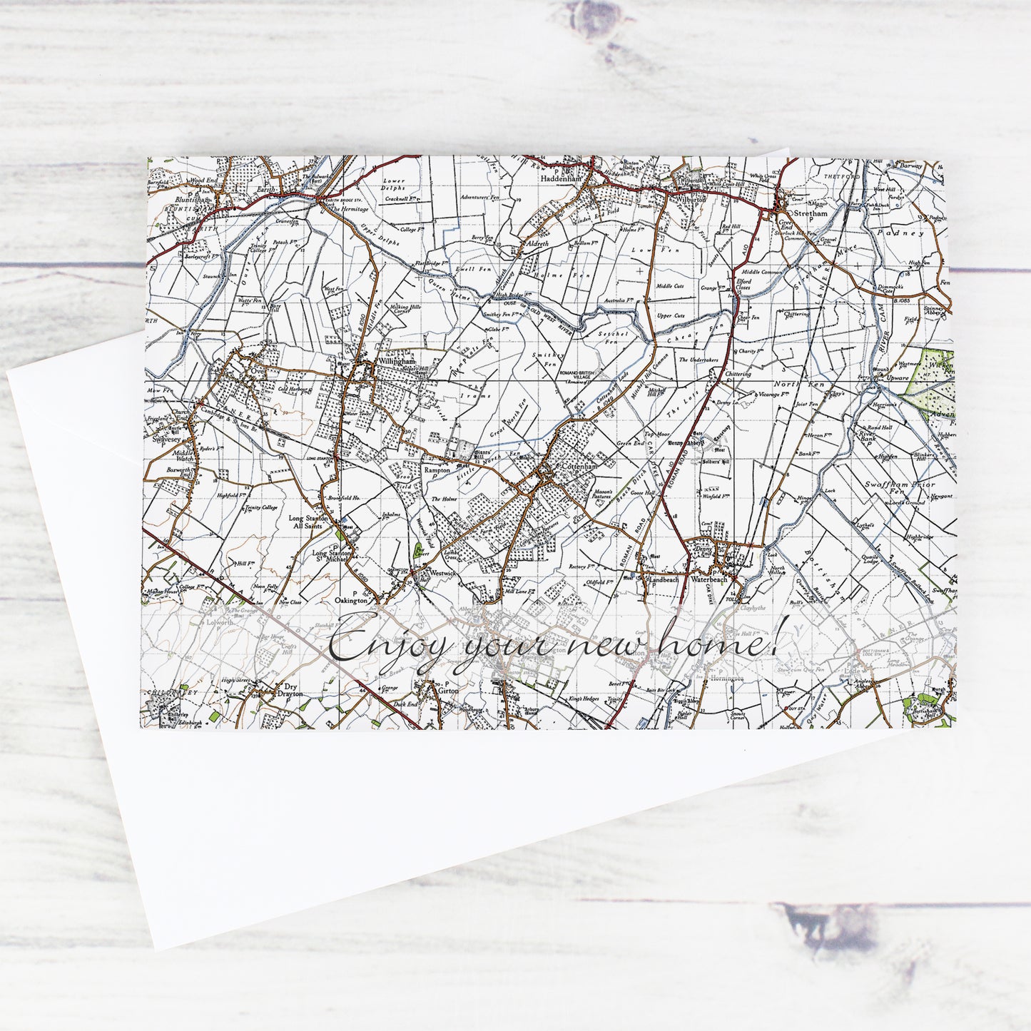 Personalised 1945 - 1948 New Popular Map Card - image 4