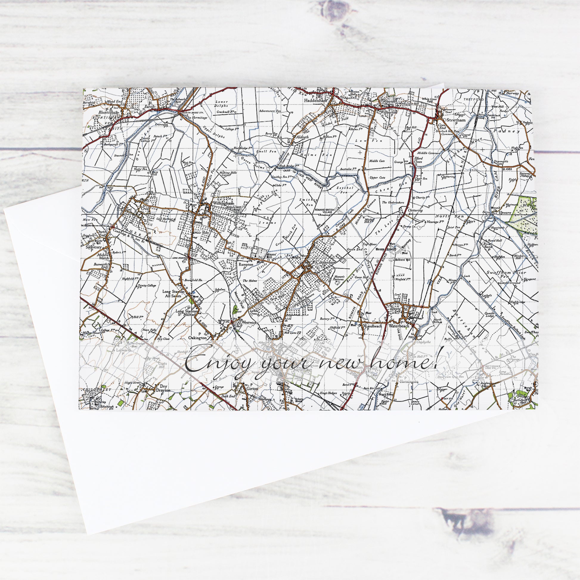 Personalised 1945 - 1948 New Popular Map Card - image 4