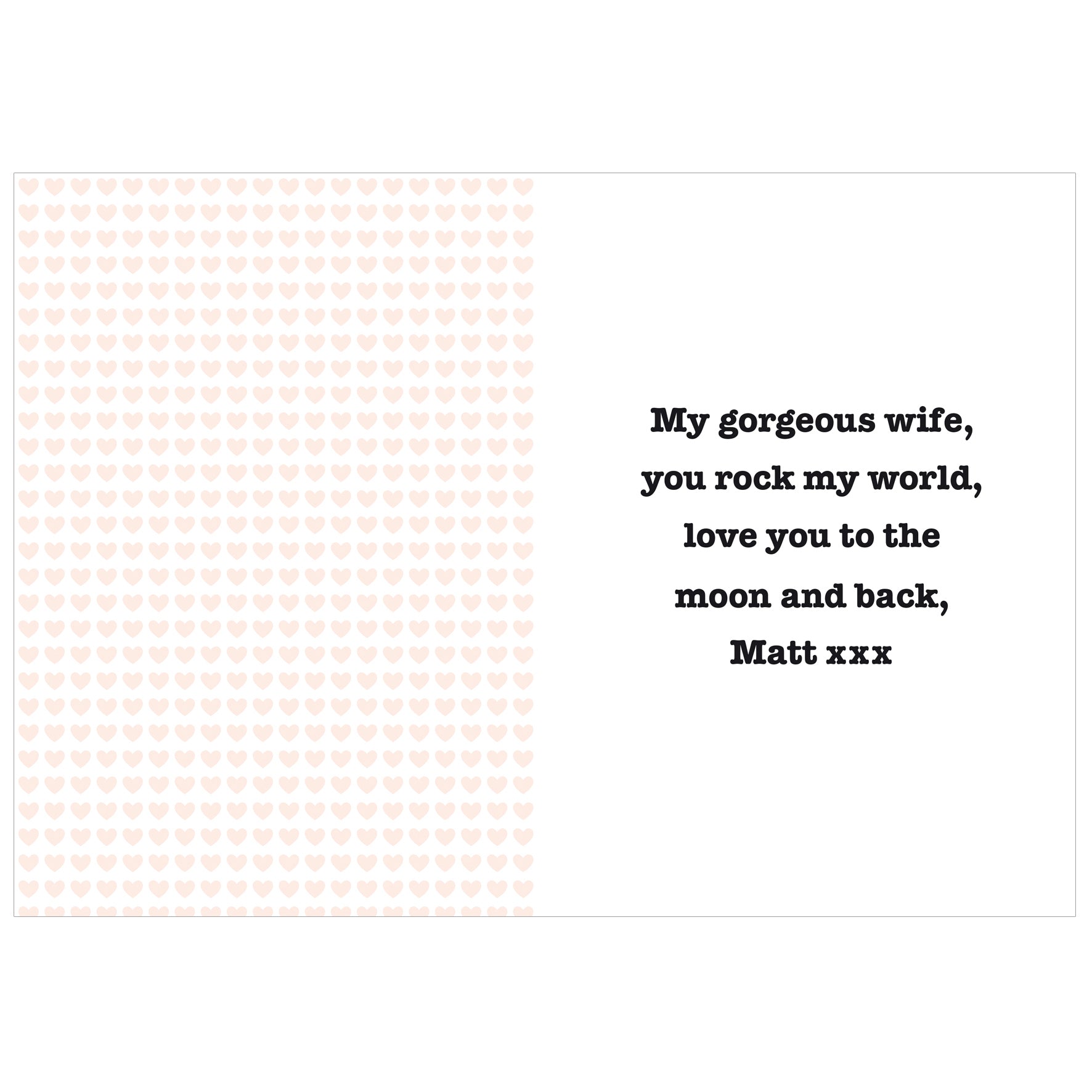 Personalised I HEART Card - image 2