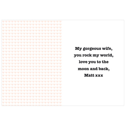 Personalised I HEART Card - image 2