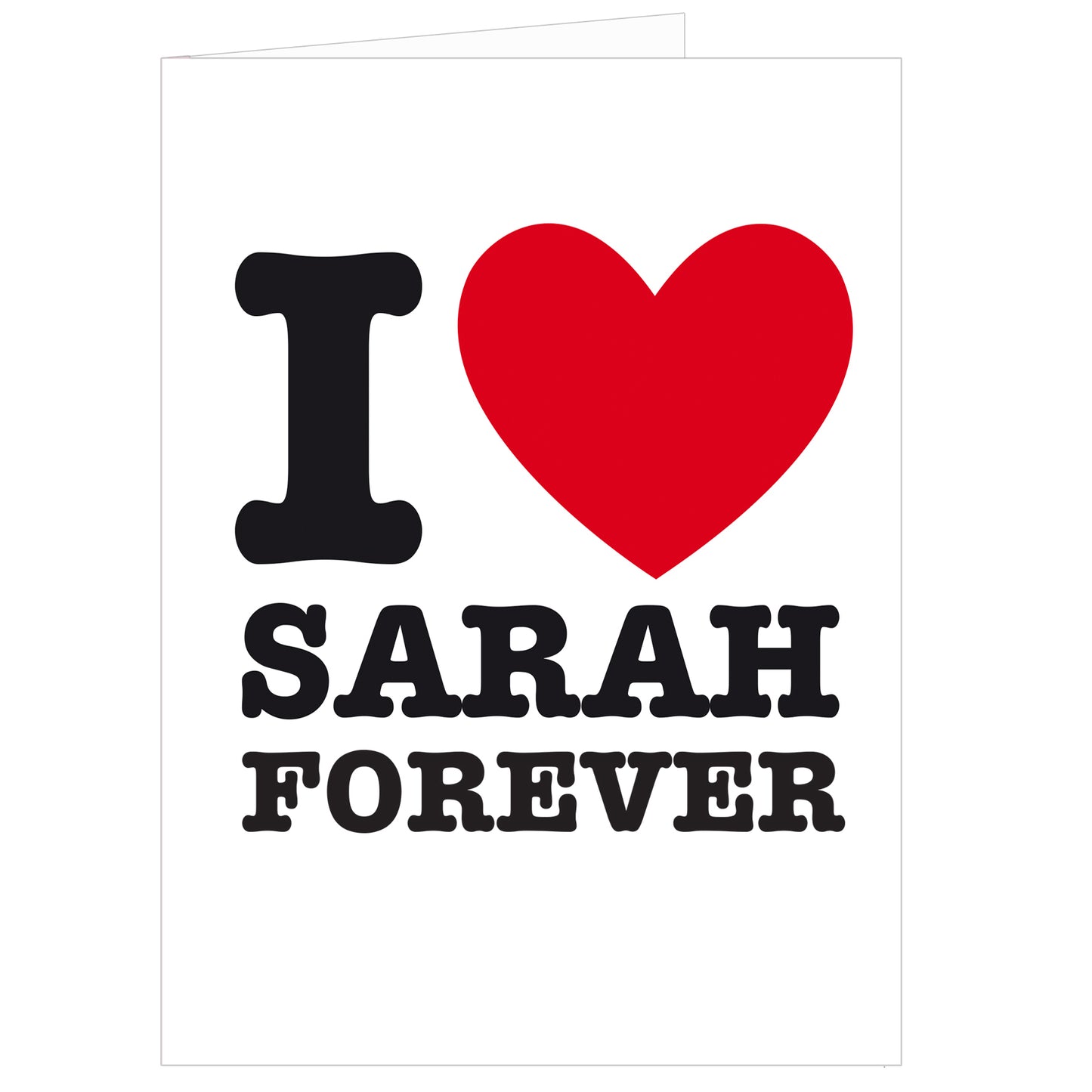 Personalised I HEART Card - image 3