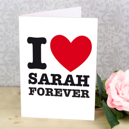 Personalised I HEART Card - image 5