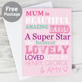 Personalised She Is... Card from Heartfelt Gifts