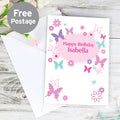 Personalised Butterfly Card from Heartfelt Gifts