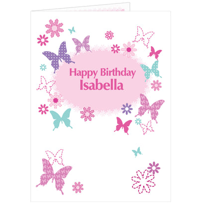 Personalised Butterfly Card - image 3