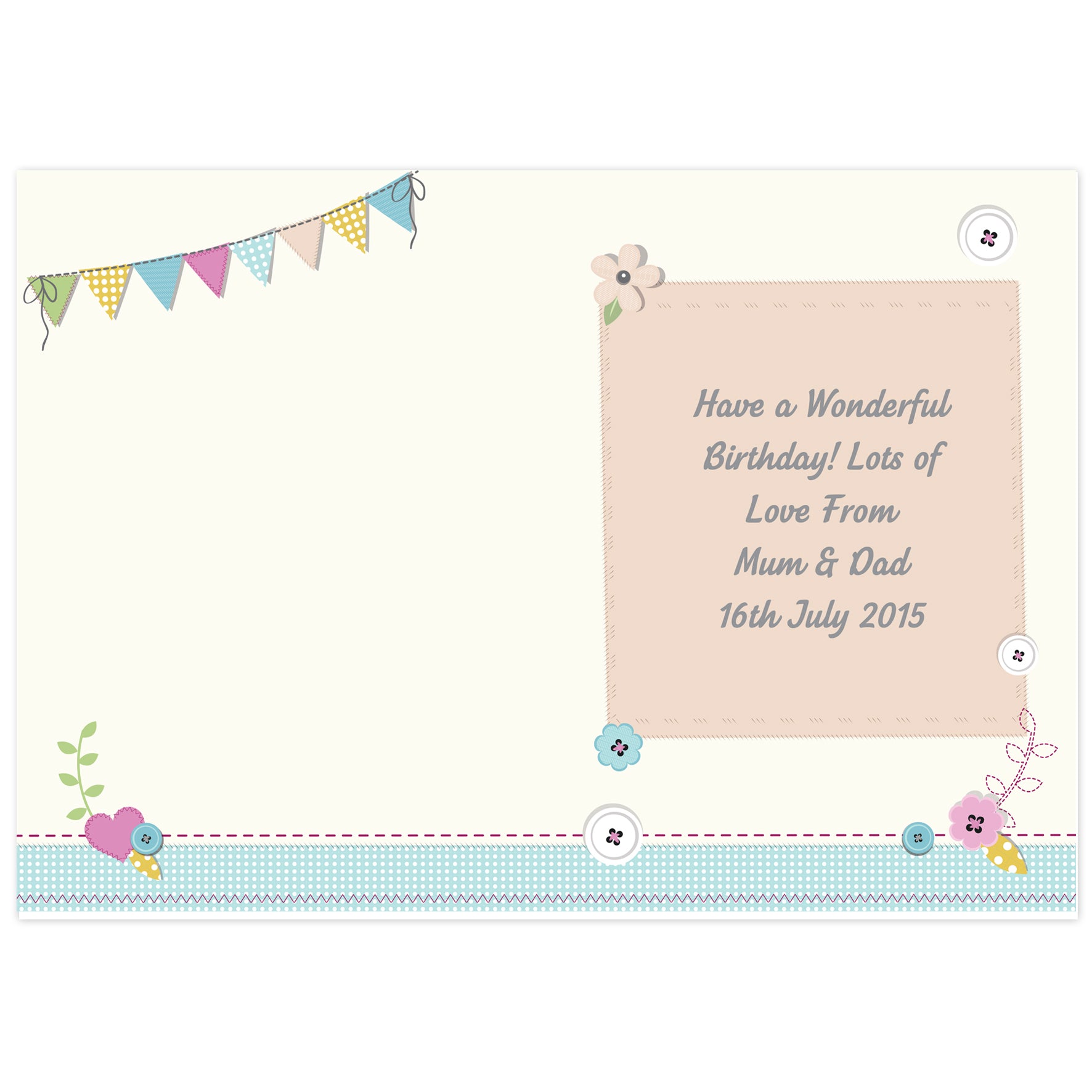 Personalised Birthday Craft Card - image 5