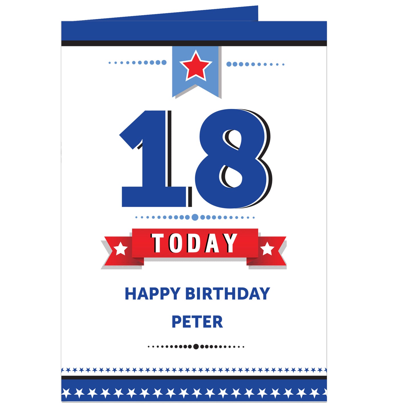 Personalised Birthday Star Card - image 6