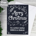 Personalised Christmas Frost Card from Heartfelt Gifts