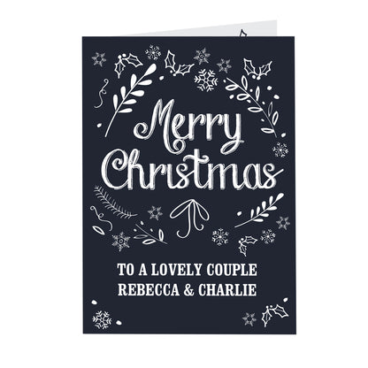 Personalised Christmas Frost Card - image 2