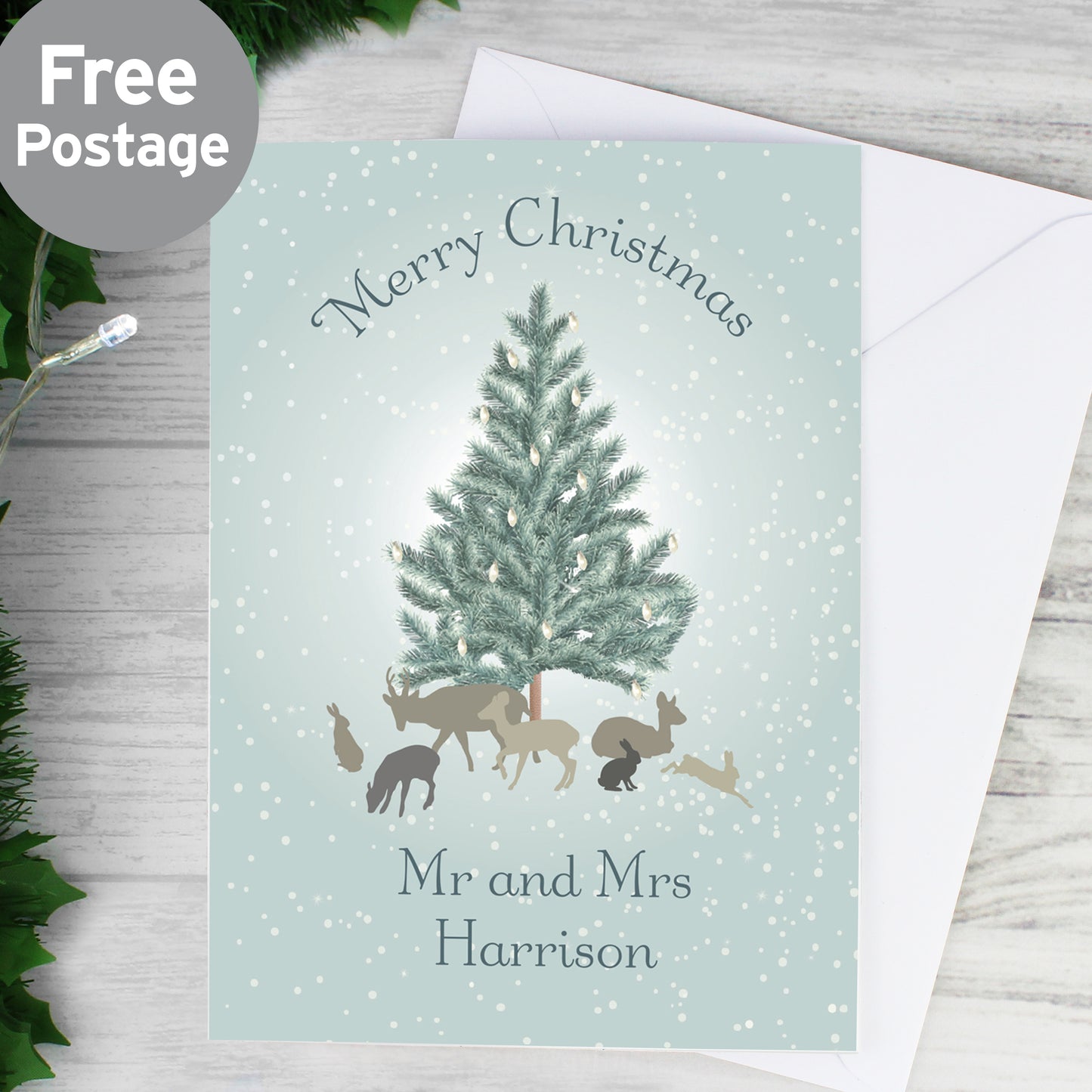 Personalised A Winter's Night Card from Heartfelt Gifts