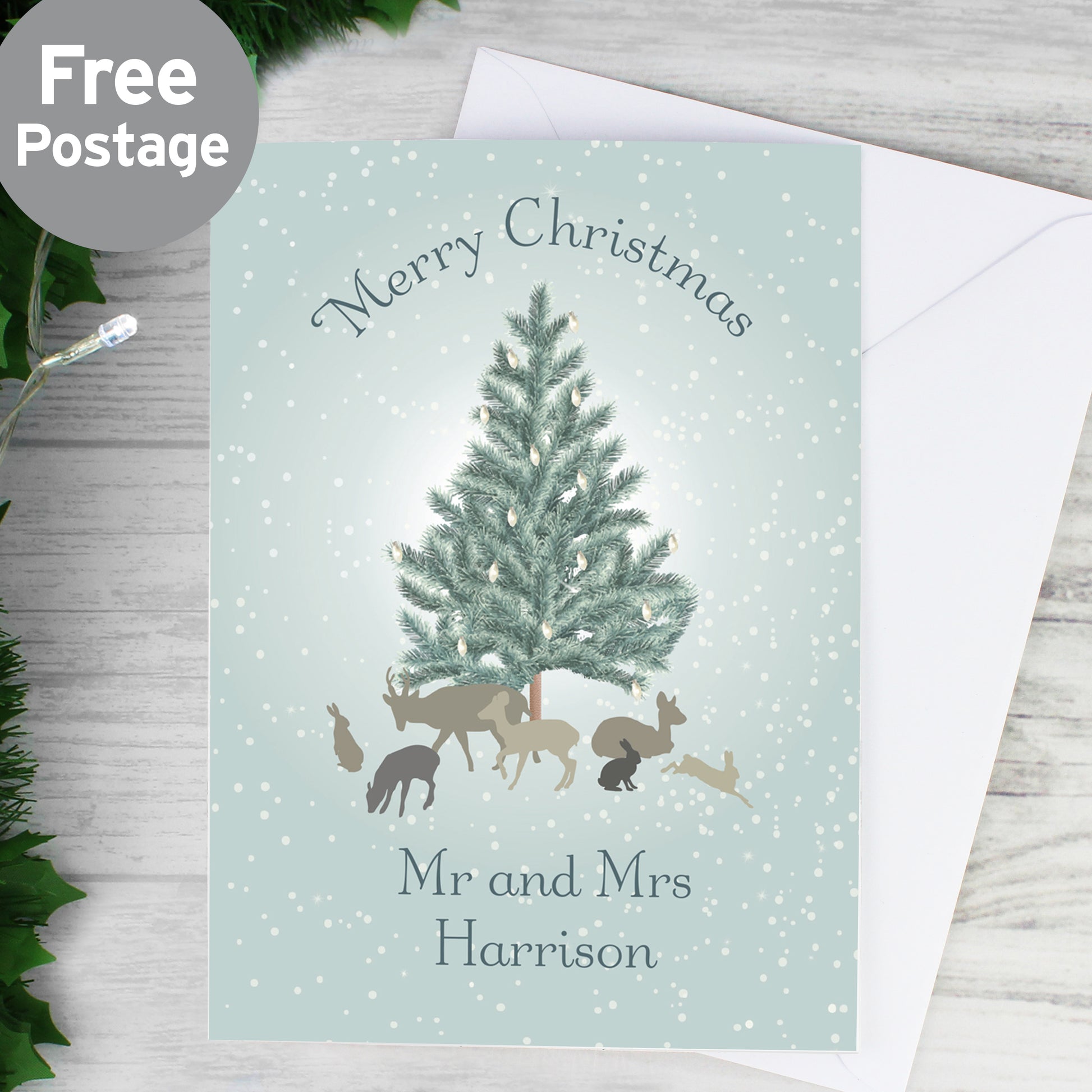 Personalised A Winter's Night Card from Heartfelt Gifts