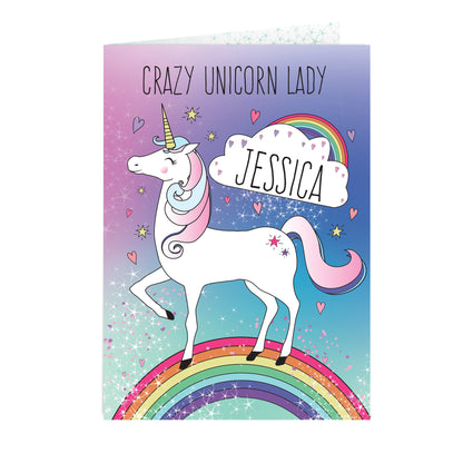 Personalised Unicorn Card - image 2
