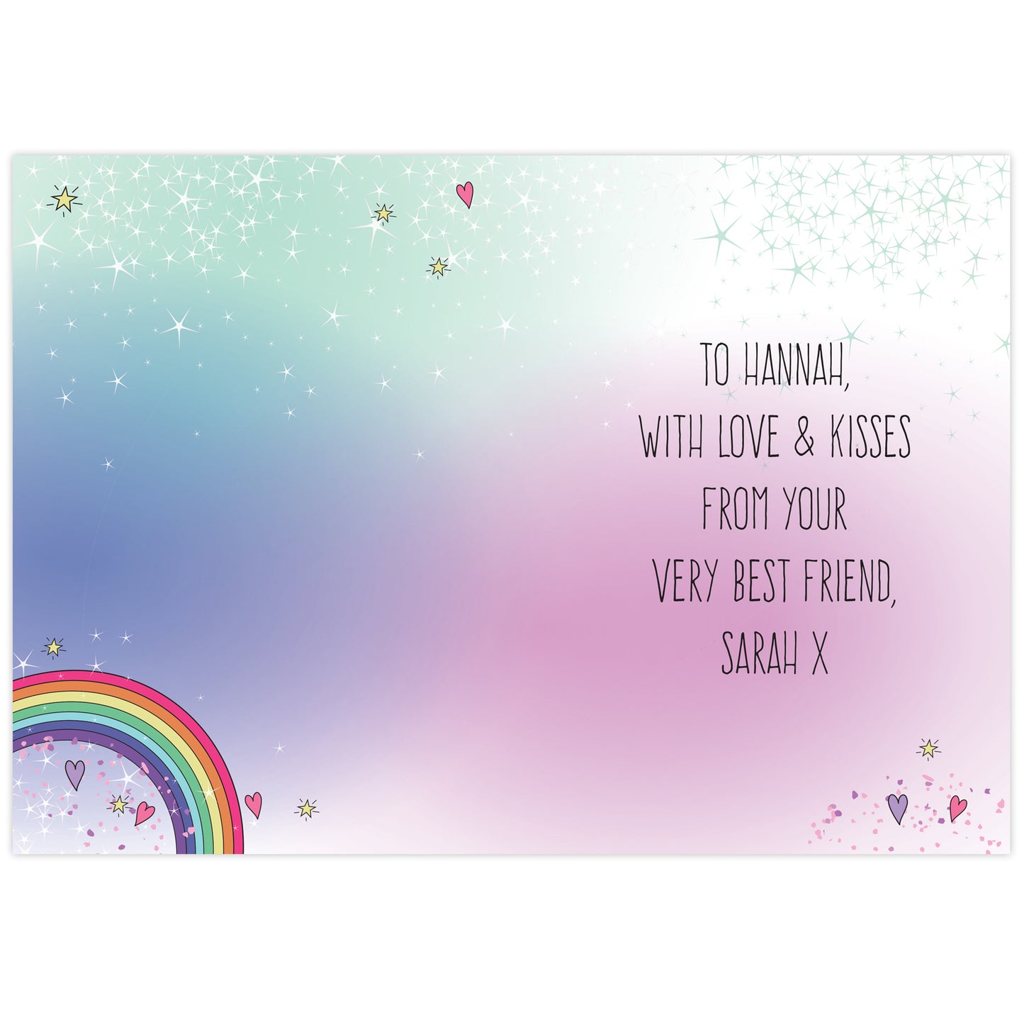 Personalised Unicorn Card - image 3