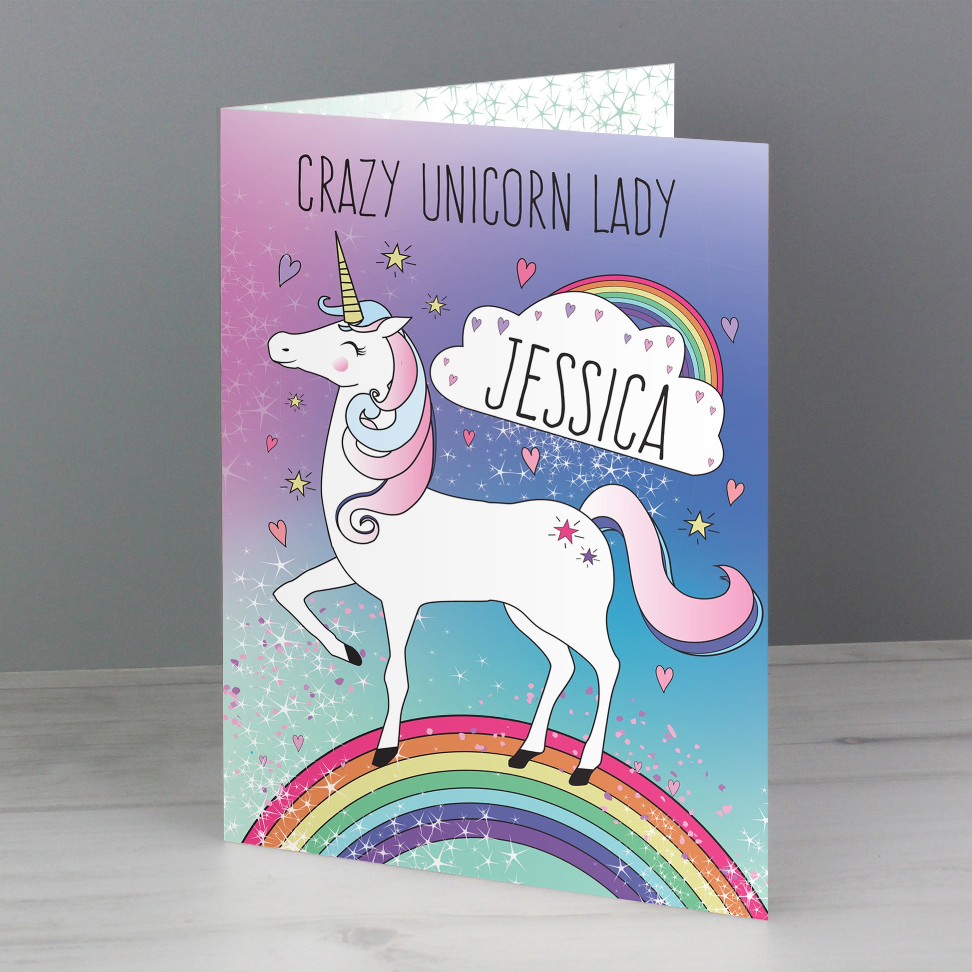 Personalised Unicorn Card - image 4