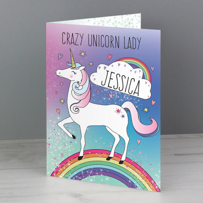 Personalised Unicorn Card - image 4