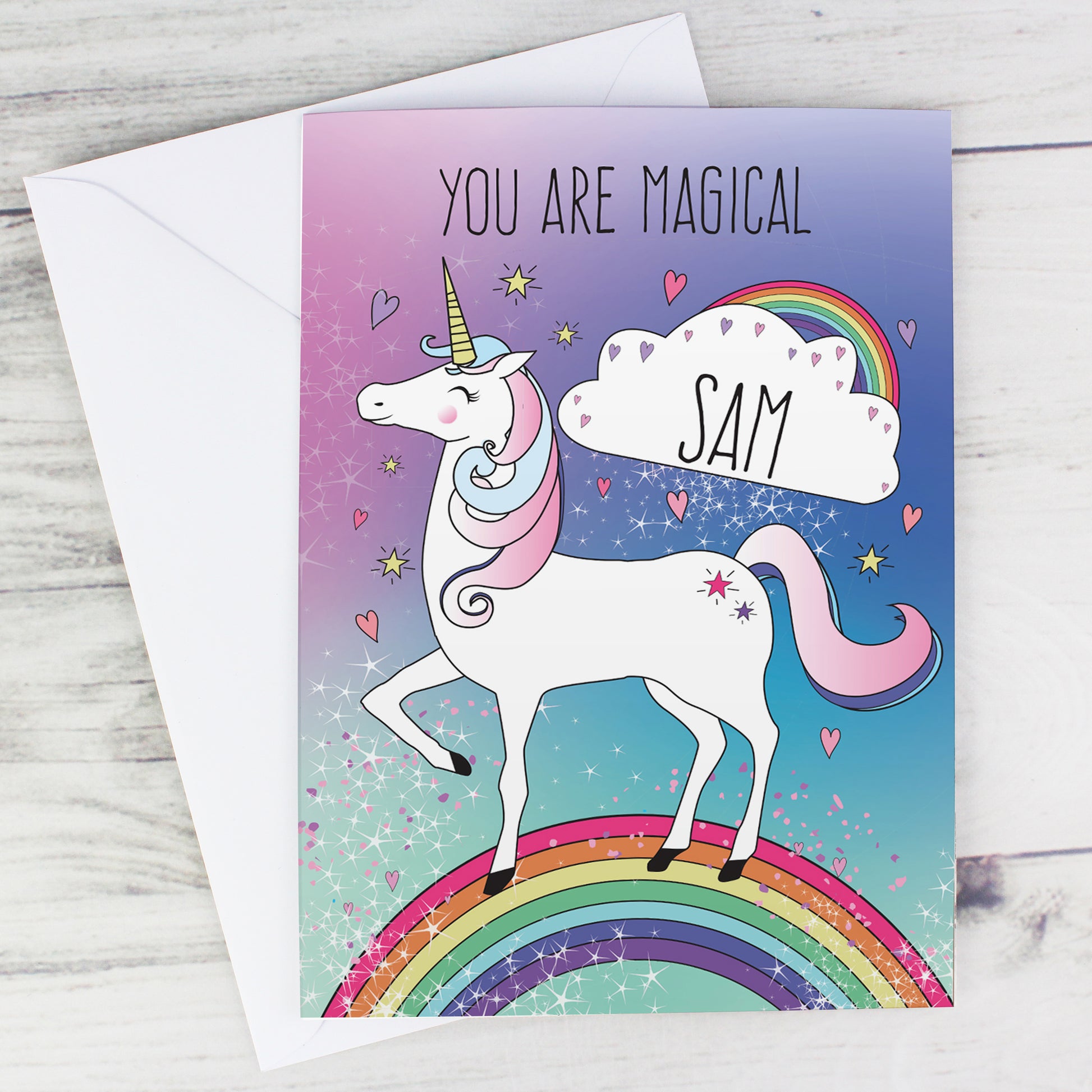 Personalised Unicorn Card - image 5