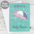 Personalised Baby Shower Umbrella Card from Heartfelt Gifts