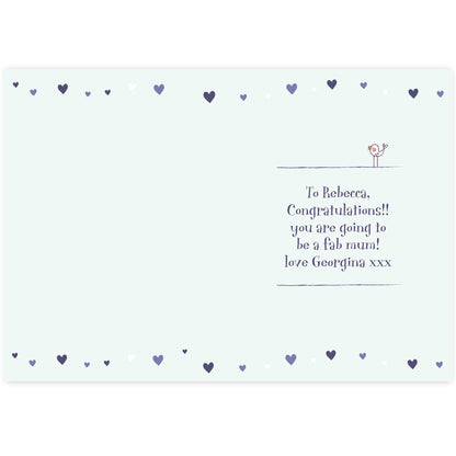 Personalised Baby Shower Umbrella Card - image 4