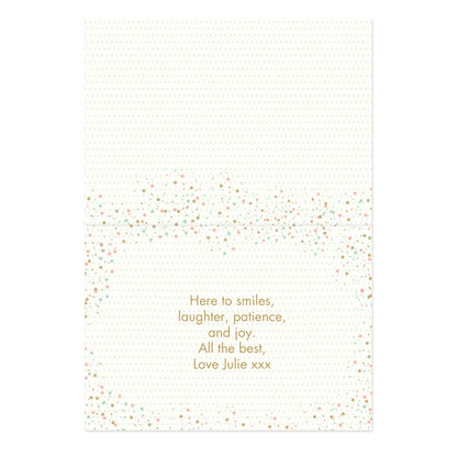 Personalised 'You're Leaving to Have a Baby' Card - image 4