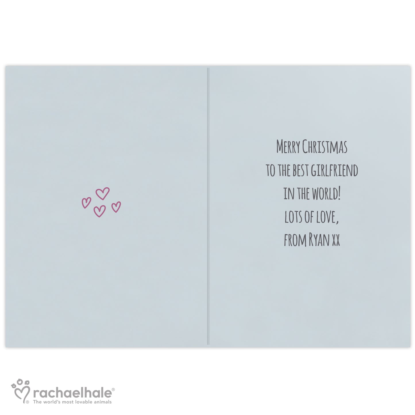 Personalised Rachael Hale Terrier Christmas Card - image 3