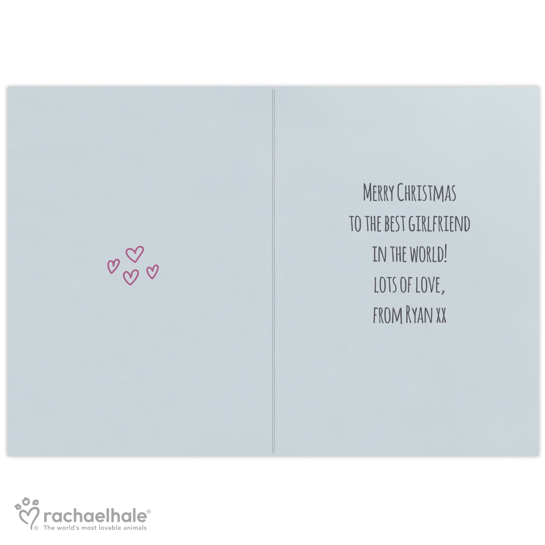 Personalised Rachael Hale Terrier Christmas Card - image 3